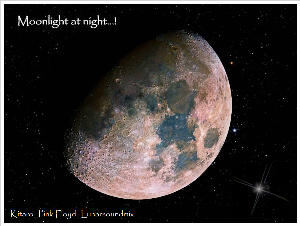 Öffne<br>Moonlight at night...