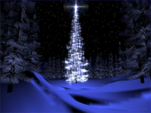 Öffne<br>Blue Christmas